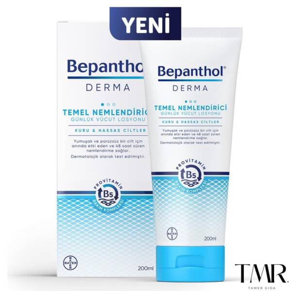 BEPANTHOL Derma Nemlendiricili Vücut Losyonu 200 ml