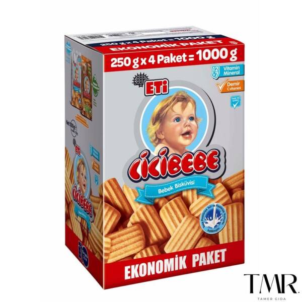 ETİ Cicibebe 1000 gr Bebe Bisküvisi