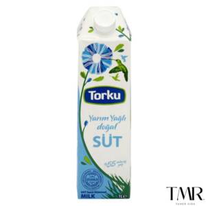 TORKU 1 Lt Yarım Yağlı Süt