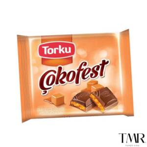 TORKU Çokofest Karamel Dolgulu 60 gr Çikolata