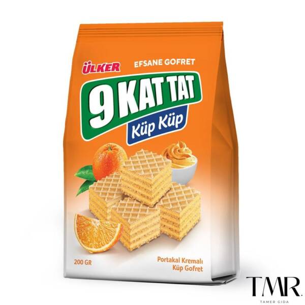 ÜLKER 9 Kat Tat Küp Gofret 200 GR