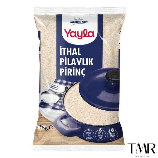 YAYLA İthal Pilavlık Pirinç 1 kg