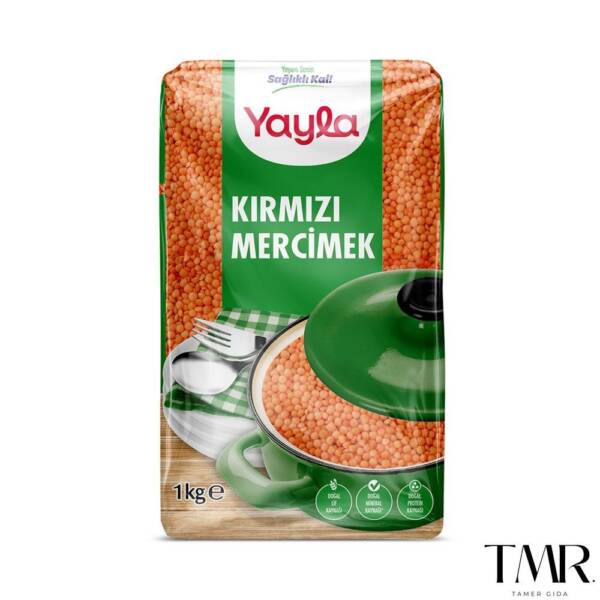 YAYLA Kırmızı Mercimek 1 kg