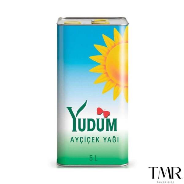 YUDUM Ayçiçek Yağı 5 lt Teneke